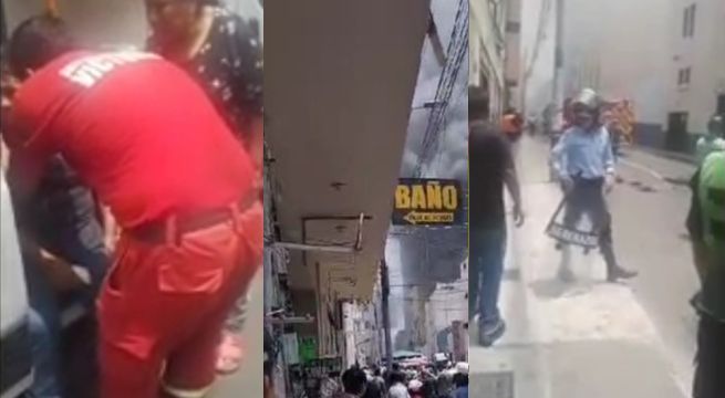 Terror en Mesa Redonda: aparecen nuevas imágenes del feroz incendio