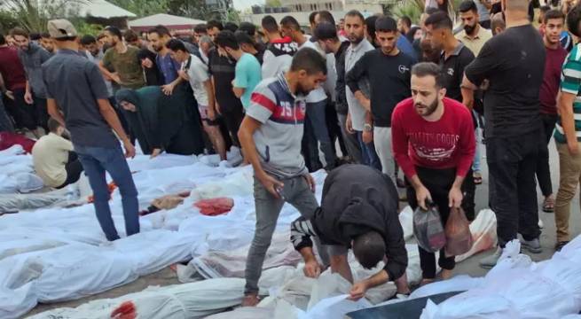 Israel atacó campo de refugiados en Franja de Gaza