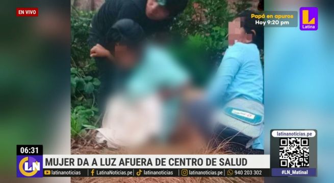 Puno: madre da a luz en plena calle tras no recibir atención médica