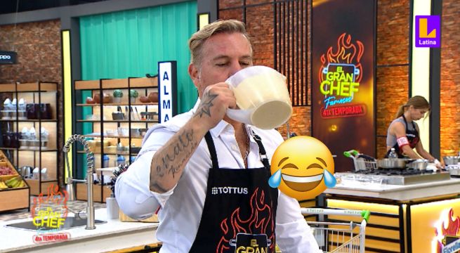 Renato Rossini preocupó al jurado al comer masa cruda de buñuelos | El Gran Chef Famosos