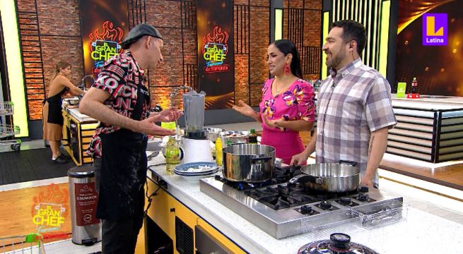 Renato Rossini preocupó al jurado al comer masa cruda de buñuelos | El Gran Chef Famosos