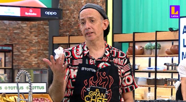 Gino Pesaressi fue el único salvado en Noche de Sentencia de El Gran Chef Famosos 4