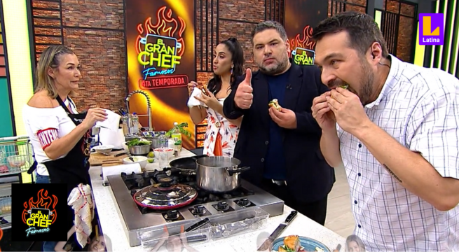 La reina de los sánguches: Jurado quedó maravillado con el sánguche de pollo de Mónica Zevallos en El Gran Chef Famosos