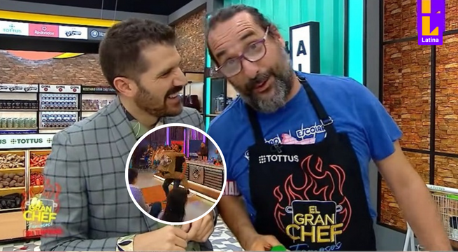 José Peláez se sumó al festejo del ‘Loco’ Wagner y protagonizaron impactante baile en ‘El Gran Chef Famosos: La Revancha’  