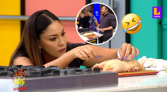 El Gran Chef Famosos: Tilsa Lozano tuvo que depilar a su pato por petición del jurado