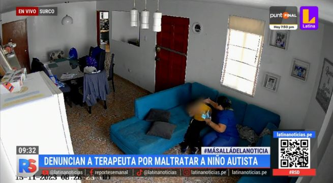 Surco: terapeuta extranjera agrede a niño con autismo