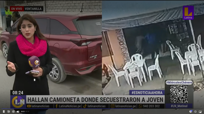 Ventanilla: Hallan camioneta en la que secuestraron a hija de empresario | VIDEO