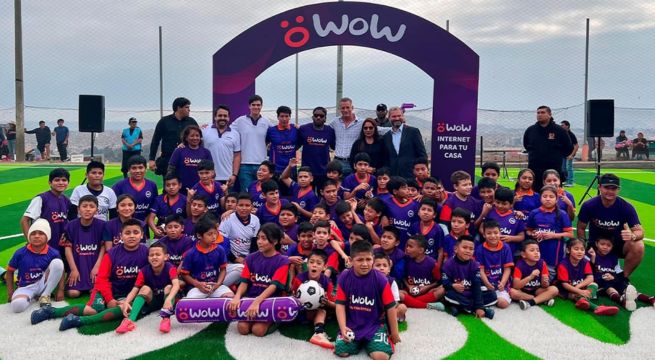 Donan cancha e incentivan el fútbol en niños y niñas