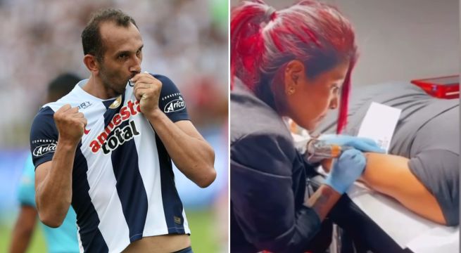 Hernán Barcos se realizó tatuaje tras perder la final con Universitario