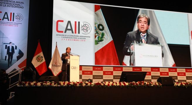 Nelson Shack inaugura CAII 2023 “Frenando la corrupción: Estrategias colaborativas de investigación y sistemas de sanción”