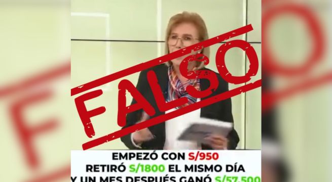 Es FALSO video que muestra a Mónica Delta promocionando 
