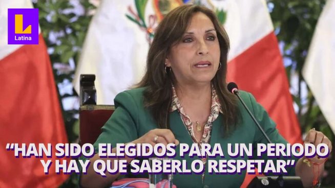 Dina Boluarte sobre la posible destitución de los magistrados de la Junta: 