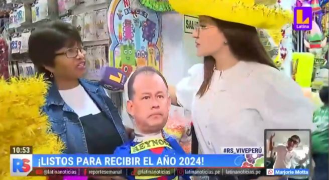 Gamarra y Centro de Lima ya venden cotillón para fiestas de Año Nuevo 2024