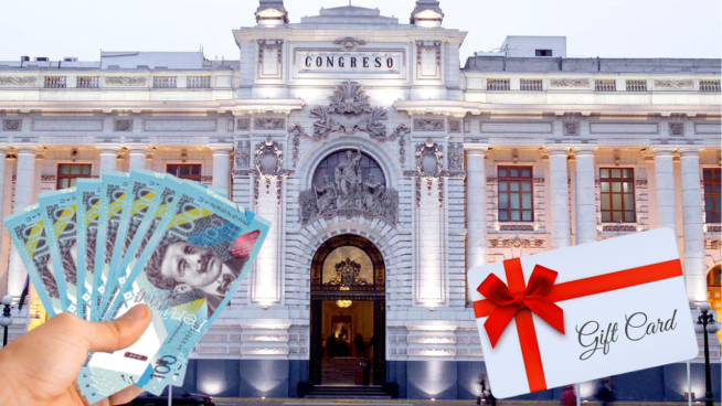 Cada congresista recibirá más de 43 mil soles por fiestas navideñas