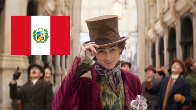Chocolate peruano es mencionado en la película 'Wonka', protagonizada por Timothée Chalamet