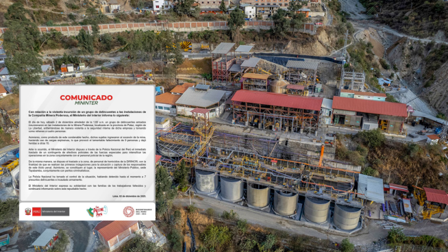 Asesinan a nueve trabajadores en ataque a la minera Poderosa en La Libertad