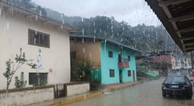 Lluvias en la sierra continuarán hasta los primeros días de enero