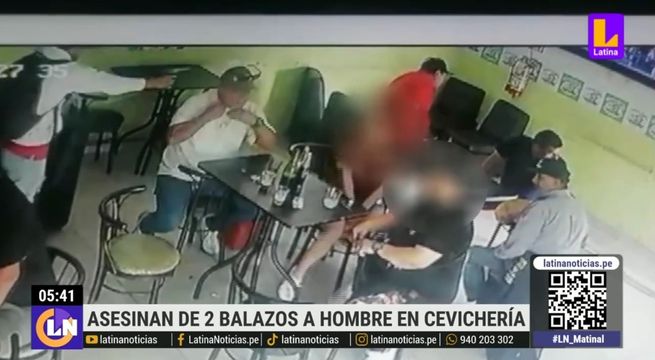 Gamarra: sicario asesina a hombre de 52 años dentro de una cevichería