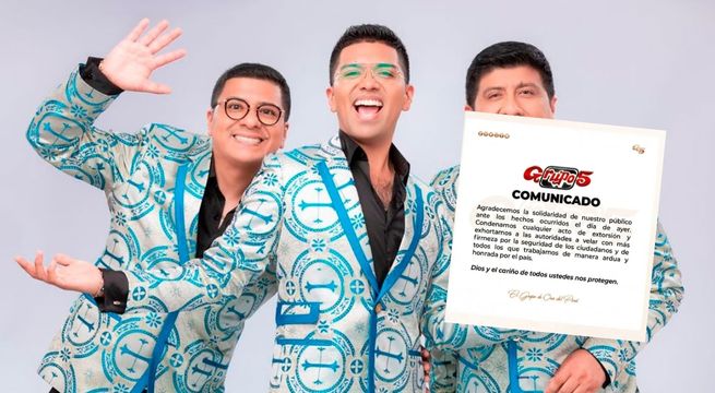 Grupo 5 se pronuncia tras ataque a su vivienda en Los Olivos