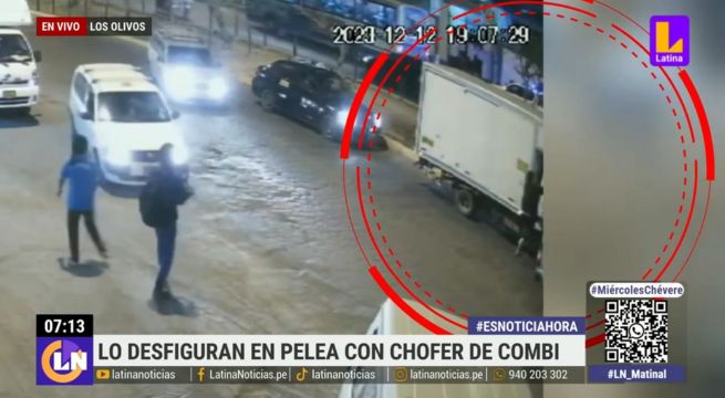 Hombre termina con el rostro desfigurado tras ataque de transportistas informales