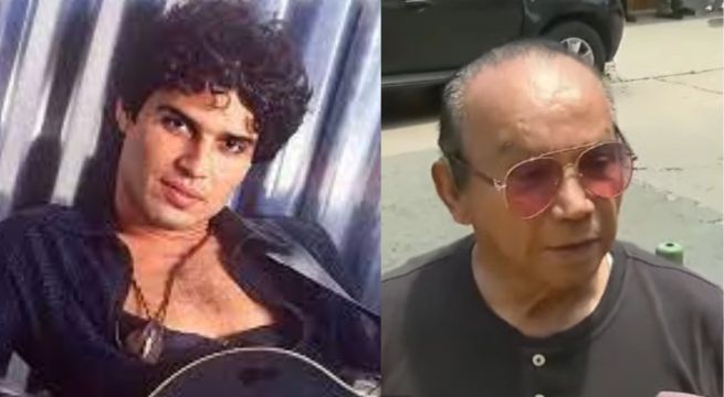 Melcochita en velorio de Pedro Suárez Vértiz: 