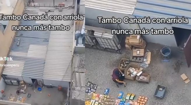 Trabajadora de conocida tienda se hace viral por separar productos en el piso | VIDEO