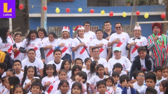 Sanmarquinos llevan ayuda por Navidad a niños huérfanos de la COVID-19