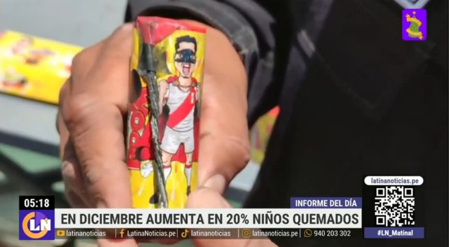 Navidad: venden cohetes con la imagen de Gianluca Lapadula