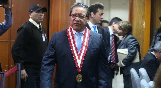 Pablo Sánchez declinará al cargo de fiscal de la Nación