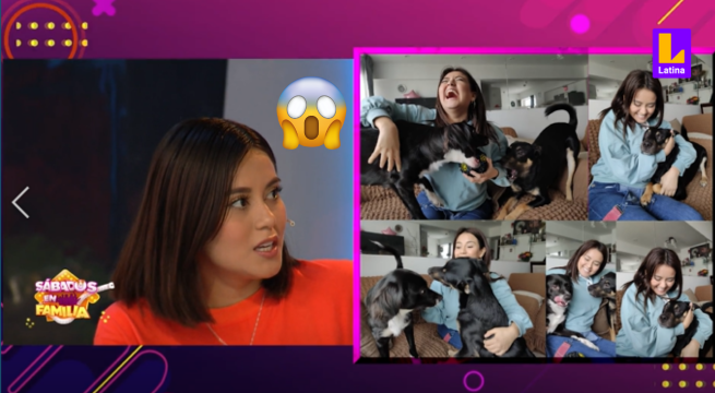 Amy Gutiérrez sorprende a todos al revelar los extraños nombres de sus cinco perros | Sábados en Familia