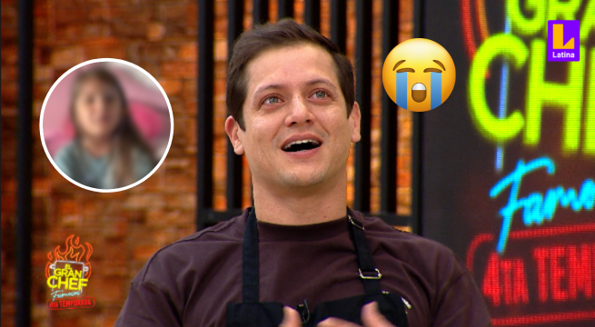 Gino Pesaressi llora tras mensaje de su pequeña hija en El Gran Chef Famosos: 