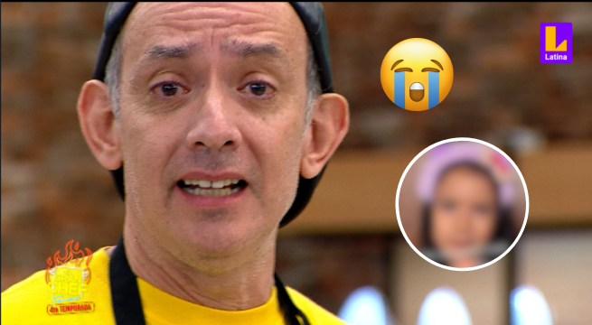Christian Ysla emocionado con el mensaje de su pequeña en El Gran Chef Famosos: 