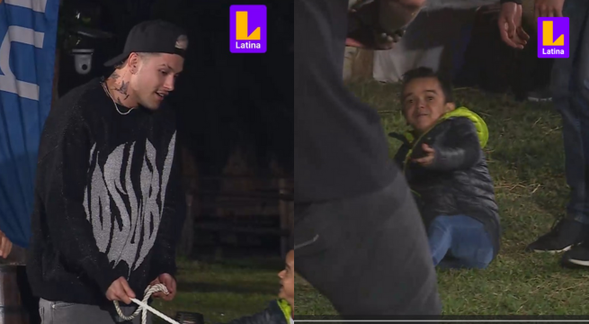 Tierra Brava: Miguelito sufrió aparatosa caída en actividad y le reclama a Nicolás Solabarrieta