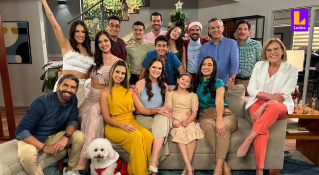Juntamos a todos para el spot navideño de Latina: El Gran Chef, Papá en Apuros, periodistas, talentos y hasta 'Pipoca'