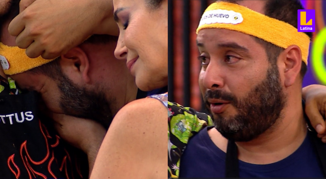 Se emocionó: Junior Silva partió en llanto tras ser salvado por el jurado de El Gran Chef Famosos: La Revancha
