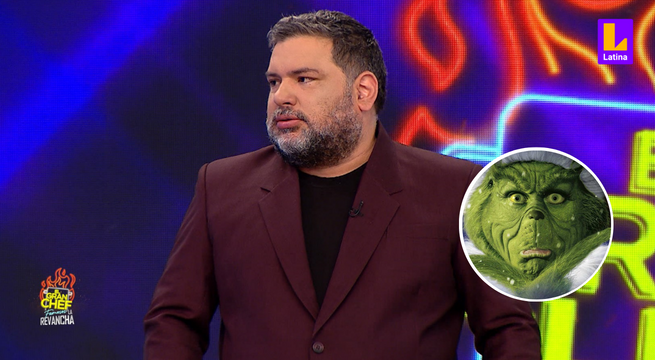 ¿'El Grinch' llegó a El Gran Chef Famosos? Este fue el comentario de Masías sobre la Navidad