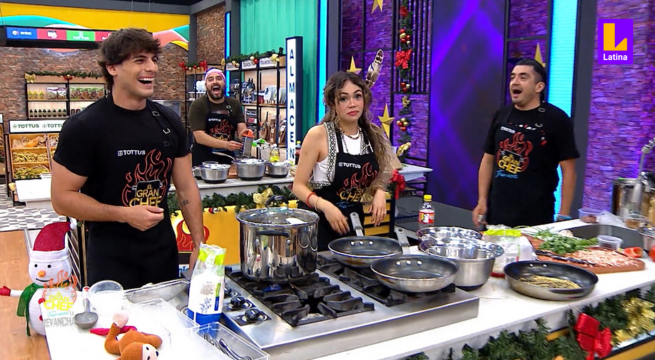 Mesones sorprende a Renato Rossini Jr hablando con Mayra y lo asusta: 