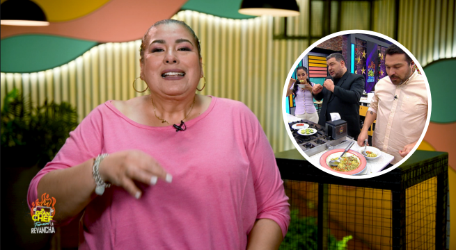 Mónica Torres dejó deslumbrado al jurado de El Gran Chef Famosos con su aguadito de pavo: 