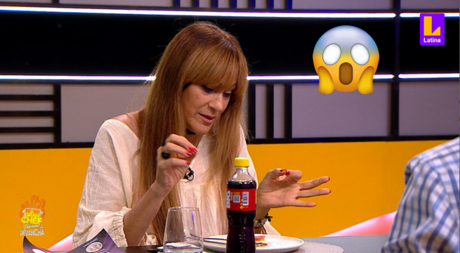 Muy crítica: Edith Tapia no tuvo piedad con los participantes de El Gran Chef Famosos
