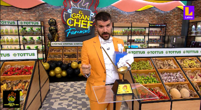 Para no creer: José Peláez fue nominado para premio de El Gran Chef Famosos pero no como conductor