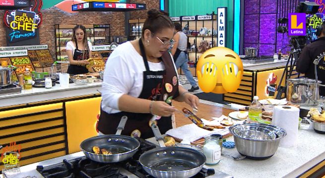Ale Fuller cometió grave error al servir ensalada con la mano y el jurado se negó a probarlo | El Gran Chef Famosos: La Revancha