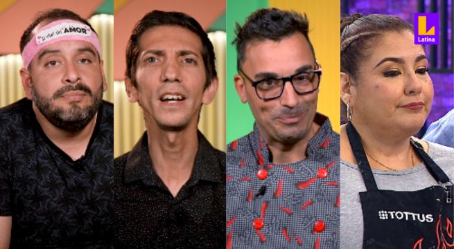 Junior Silva, ‘Flaco’ Granda, Santi Lesmes y Mónica Torres pasaron a Noche de Eliminación en El Gran Chef Famosos: La Revancha