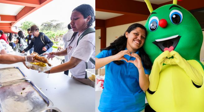 Cola de 4 días y premiación al 'gusano legendario' en desayuno y almuerzo especial de San Marcos