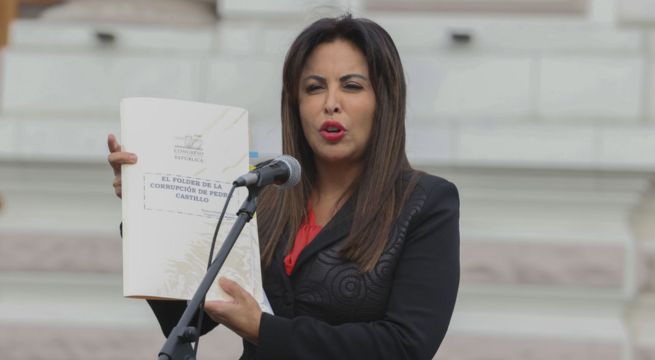 Congresista Patricia Chirinos propone que alcaldes tengan licencia para postular a cargos públicos