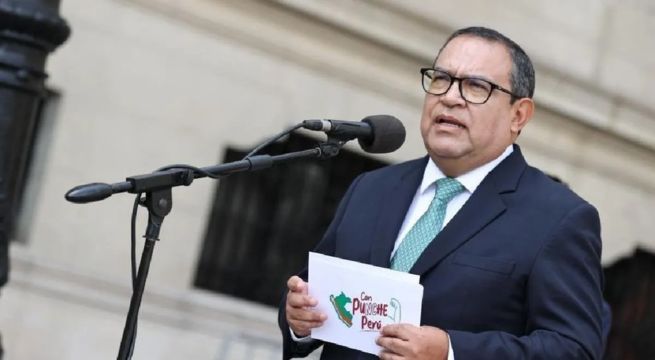 Alberto Otárola confirma cambios en escolta presidencial de Dina Boluarte