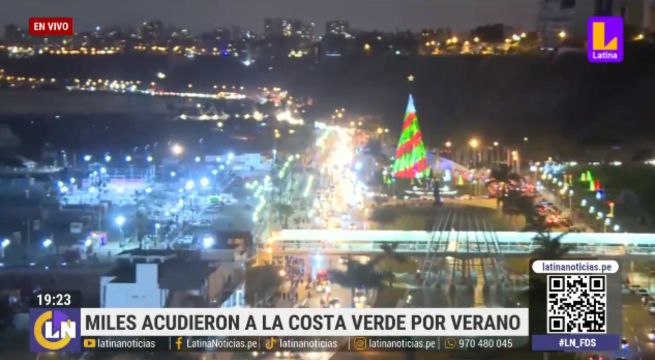 Tráfico en la Costa Verde tras salida de veraneantes en las playas