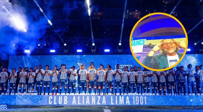 'Ricardo Gareca' estuvo presente en la Noche Blanquiazul de Alianza Lima