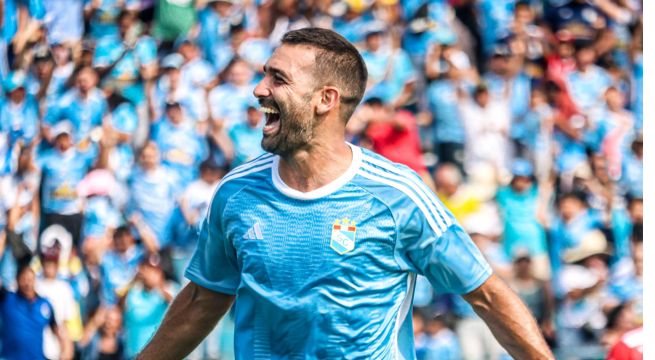 Martín Cauteruccio anotó hat-trick con Sporting Cristal: 'Celestes' golearon 6-2 a ADT