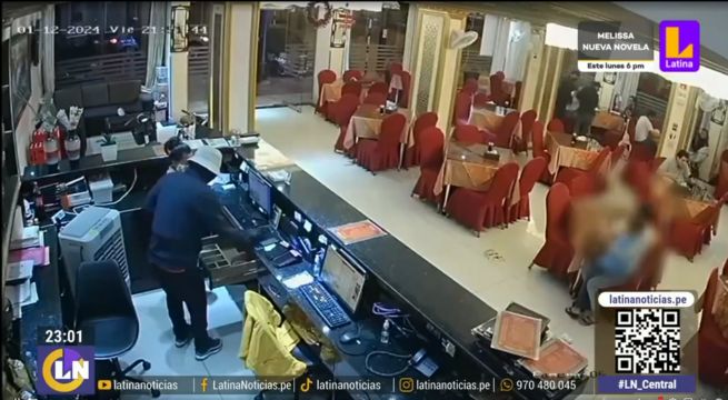 Delincuentes asaltan chifa en avenida Arenales: Robo deja 4 heridos