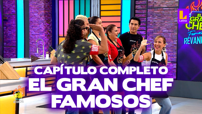El Gran Chef Famosos – Miércoles 03 de enero – PROGRAMA COMPLETO